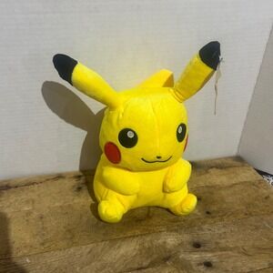 Pokemon Pikachu Plush TOMY‎ Stuffed Animal Toy Character Collectible